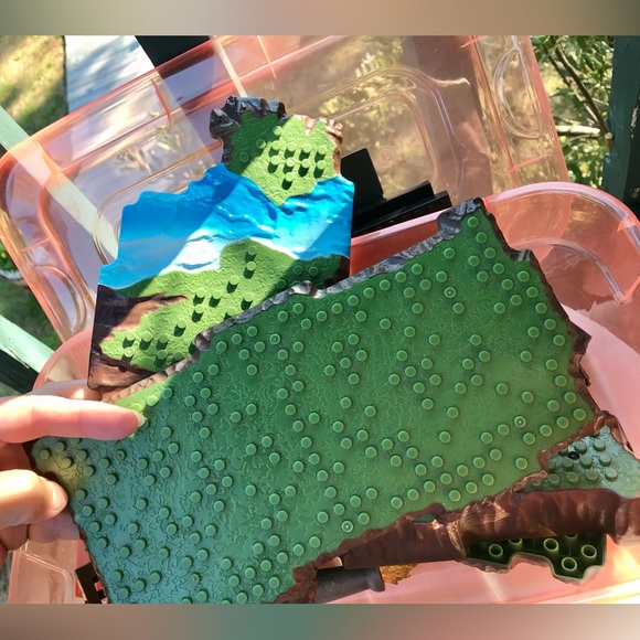 Vintage MEGA BLOKS Medieval Figures Outdoor Platform Bases Building Blocks - Picture 5 of 11